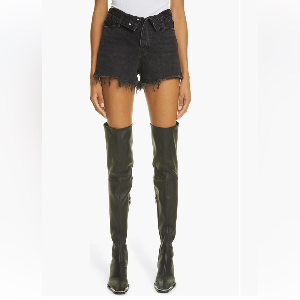 NWT Alexander Wang Bite Flip High Waist Cutoff Denim
Shorts